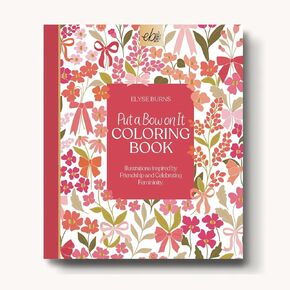 Farmers Market Coloring Book, 8.5x10 inches, 40 Coloring Pages by Elyse Breanne Design