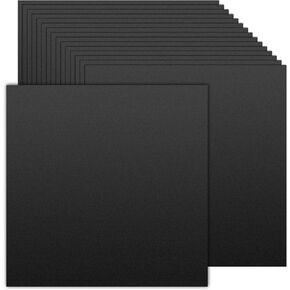 50 Sheets White Cardstock 12 x 12, 80lb Thick Paper Cardstock Paper White Construction Paper for Invitations, Printing, Crafts, Card Making, Scrapbook Supplies