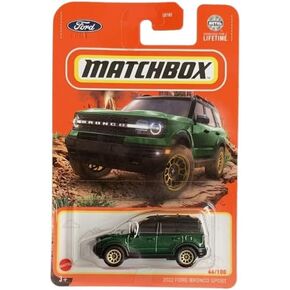 Matchbox 2022 Ford Bronco Sport (Green), 1:64 Scale