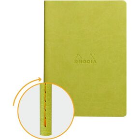 Rhodia Sewn Spine Notebook, A5, Dot - Beige (116455C)