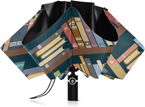 ALAZA Folding Umbrella Compact Travel Umbrella Automatic Open Close, Inverted Umbrella for Rain Windproof Sun Umbrella UV Protection Large Portable Reverse Umbrella in Kuwait