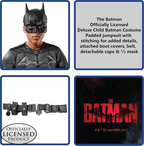 Rubies Child's The Batman Movie Batman Costume in Saudi Arabia