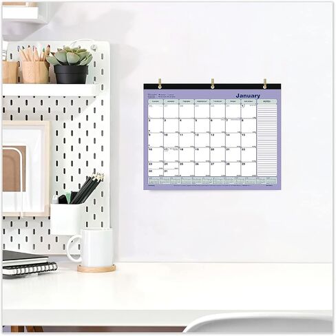Brownline® 2025 Monthly Desk Pad Calendar, 12 Months, January to December, Three-Hole Punched, Mini Size, 11" x 8.5" (C181721-25) in Kuwait