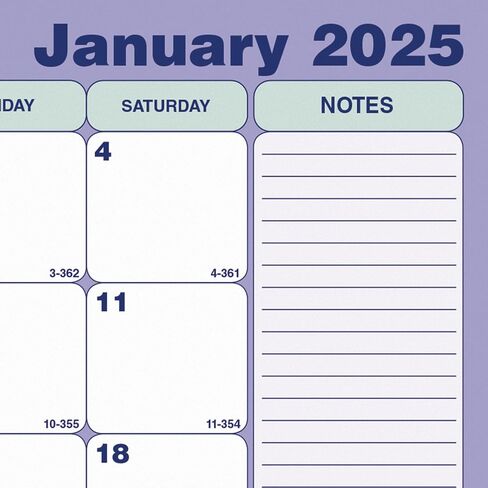 Brownline® 2025 Monthly Desk Pad Calendar, 12 Months, January to December, Three-Hole Punched, Mini Size, 11" x 8.5" (C181721-25) in Kuwait