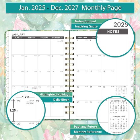 Planner 2025-2026 - JUL 2025 - JUN 2026, Business Planner, Appointment Book2025-2026, 3-Tier Schedule Planner Notepad, 8.74" x 11.38", 60 Minutes Intervals + Monthly Tabs + Leather Cover + Pocket - Pea Green in Saudi Arabia