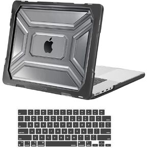 MOSISO Compatible with MacBook Pro 16 inch Case 2025 2024 2023 2022 2021 M4 M3 M2 M1 A3403 A3186 A2991 A2780 A2485 Pro Max, Heavy Duty Protective Hard Shell with TPU Bumper&Keyboard Cover, Navy Blue