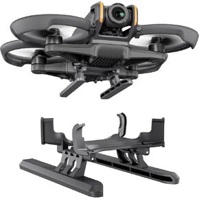 STARTRC Landing Gear for DJI AVATA 2 Drone Accessories,Foldable Extended Landing Legs Kit for DJI AVATA 2 Drone Protector（orange）