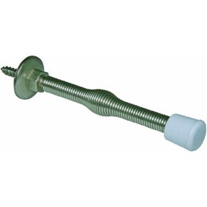 Ultra Hardware 61701 3" Satin Nickel Spring Door Stop