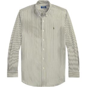 Polo Ralph Lauren Mens Solid Poplin Sport Shirt (XXL, NewportNavy)