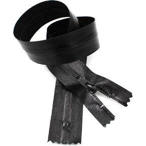 YKK 7" Water Resistance Zipper YKK #5 Water - Resistance Closed Bottom - 580 Black (1 Zipper/Pack)