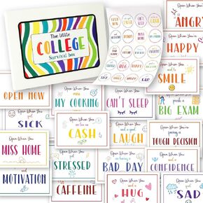 Open When Envelopes - 20 Pcs Kit for College Daughter, Going Away Cards