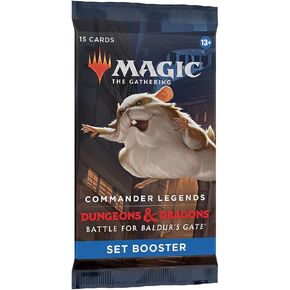 Magic The Gathering D10050001 D&D Battle for Baldurs Gate Commander Legends Set Booster, Multicolor