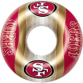 BigMouth San Francisco 49ers NFL Fan Gear Outdoor Toys, Officially Licensed - 36" Circular Pool Float