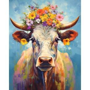 TFIAVSIN Paint by Numbers Jesus, Christian God Painting Kits by Number for Adults, Adults' Paint-by-Number Kits on Canvas Wall Decor with Paintbrushes for Home Living Room Decor, 16x20 in