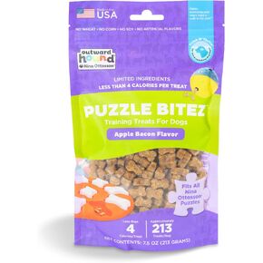 Outward Hound Nina Ottosson Puzzle Bitez Training Treats for Dogs Peanut Butter Flavor Soft Small Dog Treats Dog Training Treats