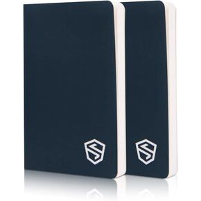 Stonebook - The Original World's Most Secure Crypto Seed Phrase Storage Notebook - Hackproof, Waterproof Cold Storage for Any Crypto Wallet or Hardware Wallet - Compatible with Ledger Nano, Trezor One, Xverse, Metamask & More