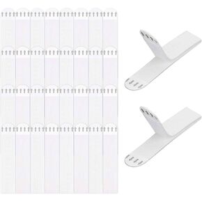 16 Pairs Picture Hanging Strips, Large Picture Hanging Strips Heavy Duty Damage Free Picture Hangers Nail-Free Adhesive Poster Strips No Tools Wall Hanging Strips for Frame Hanging