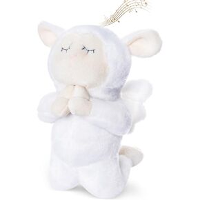 بلدي أولي سليبي ملاك لامب 9 "أفخم الأغنام محشو الحيوانات يلعب يسوع يحبني لينة لعبة أفضل أصدقاء نوم قبل الأطفال للأطفال الفتيات الفتيات in Kuwait