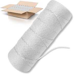 Pink Mason Line String Line - 36 Roll Pack - #18 Braided Nylon String - 1000 Ft Length Per Roll - Nylon Twine for Gardening Or Masonry Tools - Perfect Construction String for A String Level