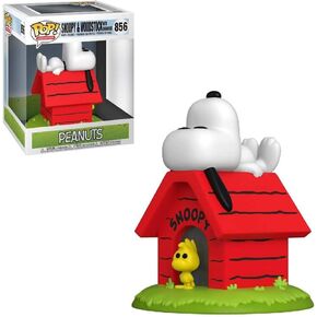 Funko Pop! Deluxe: Peanuts - Snoopy on Doghouse, Red