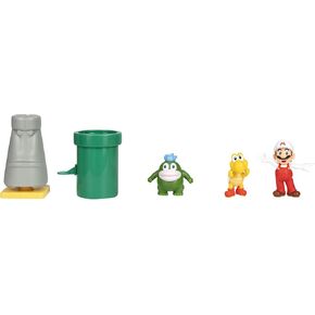 Super Mario Action Figure PlaySet Set 2.5 بوصة ديوراما ديوراما