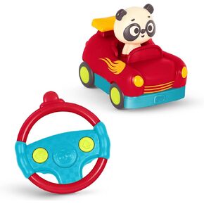 B. toys – Remote Control Car – Toy Race Car for Toddlers, Kids – Simple 2-Button Remote – RC Car with Fun Sounds – 2 Years + – Riding Racers - Bingo