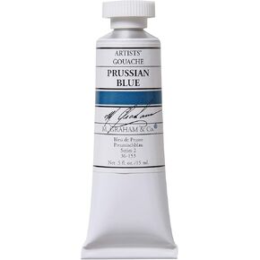 M. Graham 1/2-Ounce Tube Gouache Paint, Titanium White