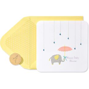 Papyrus Baby Shower Card (Abundance of Good Wishes)