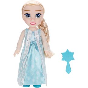 Disney Frozen My Friend Elsa Doll 14 Inches Tall Includes Removable Outfit, Shoes & Brush