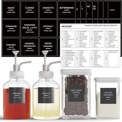 192 Minimalist Bathroom Labels for Organizing, Preprinted Waterproof Bath Beauty Makeup Organization Stickers for Bottles, Dispenser, Bins, Jars and Containers in Kuwait