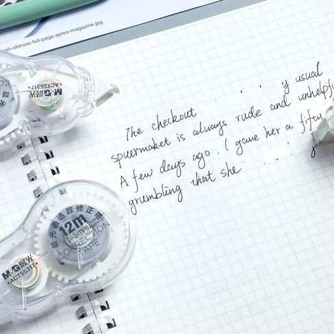 M&G 6 Pack Correction Tape Set, Total 72M/236FT Correction Tape Clear Writing with No Drying Time for Office School Supplies Student 1/5 Inch X 39.37 Ft/Pack in Saudi Arabia