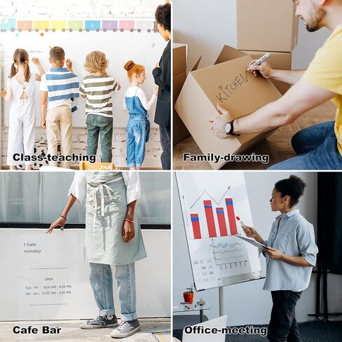 Comix Dry Erase Markers, Chisel Tip White Board Markers, 36 Count 12 Assorted Colors Low Odor Markers for Kids Teachers Office & School Supplies in Kuwait
