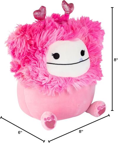 Squishmallows Original 10-Inch Caparinne The Easter Pink Bigfoot - Official Jazwares Plush - Collectible Soft Squishy Stuffed Animal Toy - Add to Your Squad - Gift for Kids, Girls & Boys in Saudi Arabia