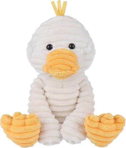 Apricot Lamb Toys Plush Corduroy Duck Stuffed Animal Soft Cuddly Perfect for Child (Corduroy Duck, 8.5 Inches) in Kuwait