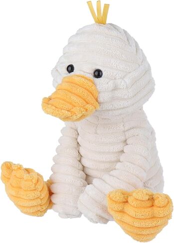 Apricot Lamb Toys Plush Corduroy Duck Stuffed Animal Soft Cuddly Perfect for Child (Corduroy Duck, 8.5 Inches) in Kuwait
