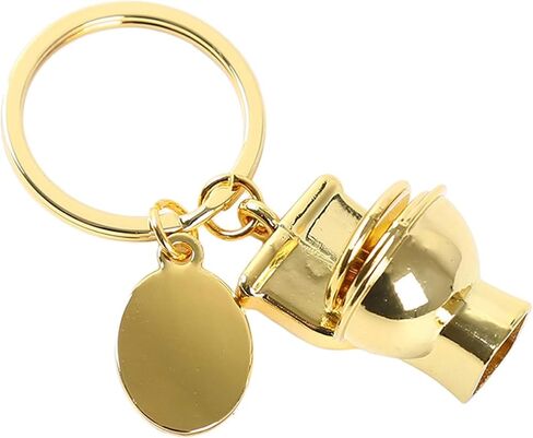 1pc الشخصية الذهبية الإبداعية مصغرة المرحاض الشكل المعدنية محاكاة مفاتيح المحاكاة سيارات المفتاح ديكور قلادة صغيرة الحجم ، مريحة للحمل ، السحر ، الفنون ، الحرف والخياطة ، الديكور وصنع المجوهرات in Kuwait
