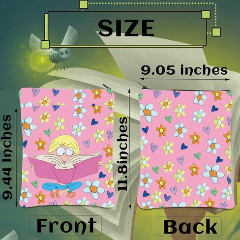 CMNIM Lizzie Gift Cartoon Lizzie Merchandise Lizzie Reading Book Sleeve Lizzie Fans Gifts Reading Book Lover Bookish Gifts (Lizzie BS, ONE Size) in Saudi Arabia