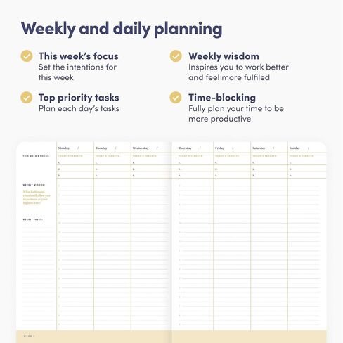BestSelf Daily Planer - 6-Month Undated Planner Notebook for Organization and Planning; Ideal Planner for Students, Schools, Colleges, and Working Professionals (Coral) in Saudi Arabia