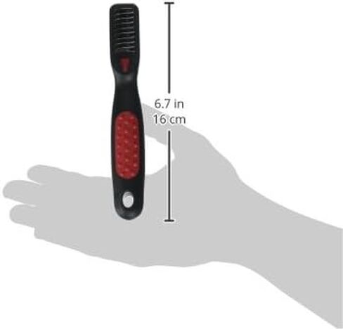 RYAN'S PET SUPPLIES Paw Brothers Coat Breaker, Dematting Hair Brush for Dogs, Dog Brush Comb for Shedding, Tiered Prongs Stainless Steel Teeth, Hair, Knots, Tangle, Mats Removal Tool for Dogs in Kuwait