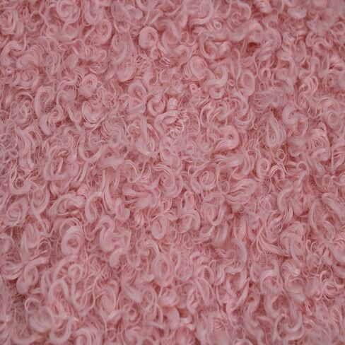 Stylish FABRIC Curly Lamb Faux Fur-Fabric by The Yard-Soft, Shaggy Mohair-for Sewing, Apparel, Clothing, Costumes, Pillows, Rugs, Decorations, Upholstery, Home DIY Projects, Caramel 1 Yard in Saudi Arabia