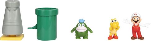 Super Mario Action Figure PlaySet Set 2.5 بوصة ديوراما ديوراما in Kuwait