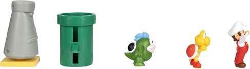 Super Mario Action Figure PlaySet Set 2.5 بوصة ديوراما ديوراما in Kuwait