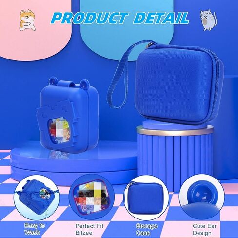 YouKnow Silicone Cover for Bitzee Disney Interactive Toy Digital Pet and Accessories Protective Case (Blue) in Kuwait