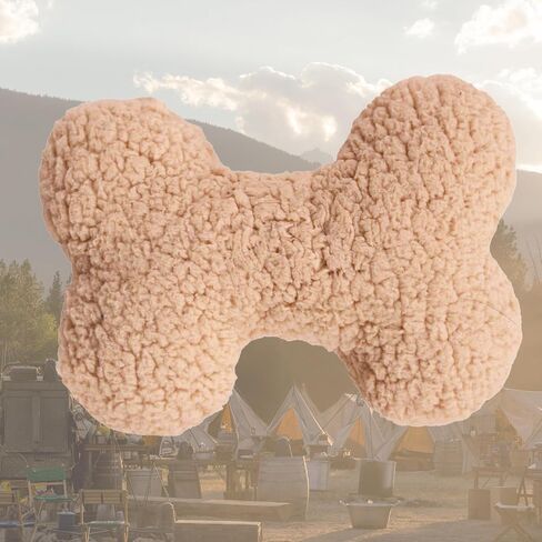 Official Yellowstone Merchandise | Large Plush Bone Shaped Toy for Dogs | Soft, Squeaky, Durable Toys from Dutton Ranch in Saudi Arabia
