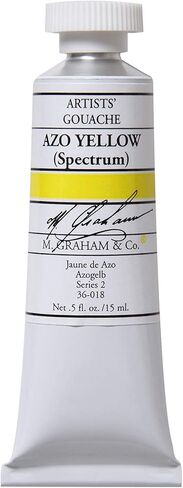 M. Graham 1/2-Ounce Tube Gouache Paint, Titanium White in Saudi Arabia