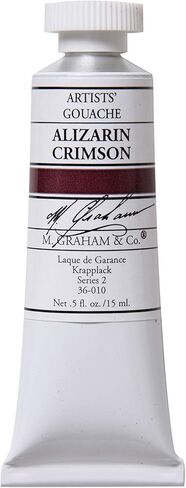 M. Graham 1/2-Ounce Tube Gouache Paint, Titanium White in Kuwait