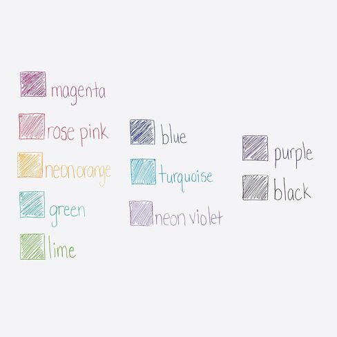 Paper Mate InkJoy Mini Ballpoint Pens | Retractable Medium Point (1.0mm) | Candy Pop Wraps | 10 Count in Kuwait