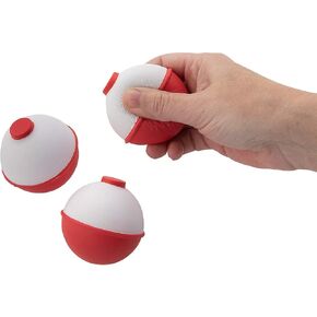 Fun Express Fishing Bobber Stress Toys - Set of 12 - Party Favors and Handouts
