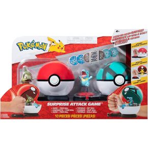Pokèmon Pokemon Attack Axew Poké Ball vs. Totodile Net Ball, Small, PKW3164