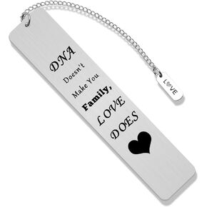 Adoption Gift Reading Bookmark Step Father Step Dad Gift Step Family Gifts Bookmark for Step Mom Thank You Gifts for Step Dad Bookmark for Book Lovers Fathers Day Mothers Day Gift for Bonus Mom Dad
